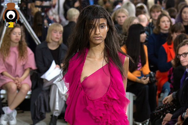 #SuzyLFW: Marques/Almeida  Frayed Elegance