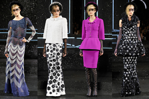 Показ женской коллекции Chanel Haute Couture осень-зима 2011/12