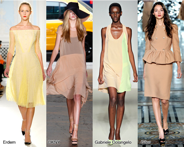 Модные тенденции в показах весна-лето 2012