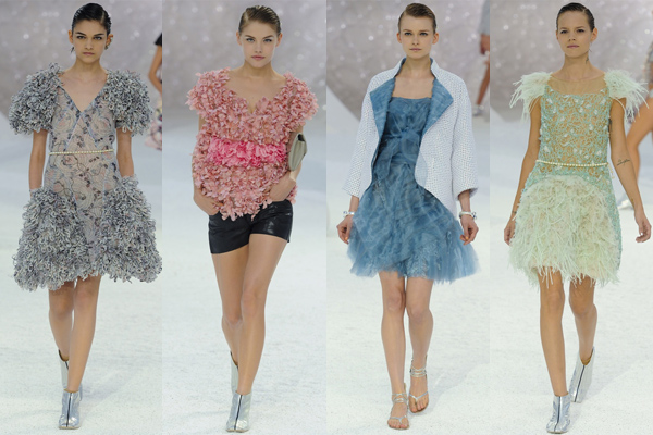 Женская коллекция одежды Chanel весна-лето 2012